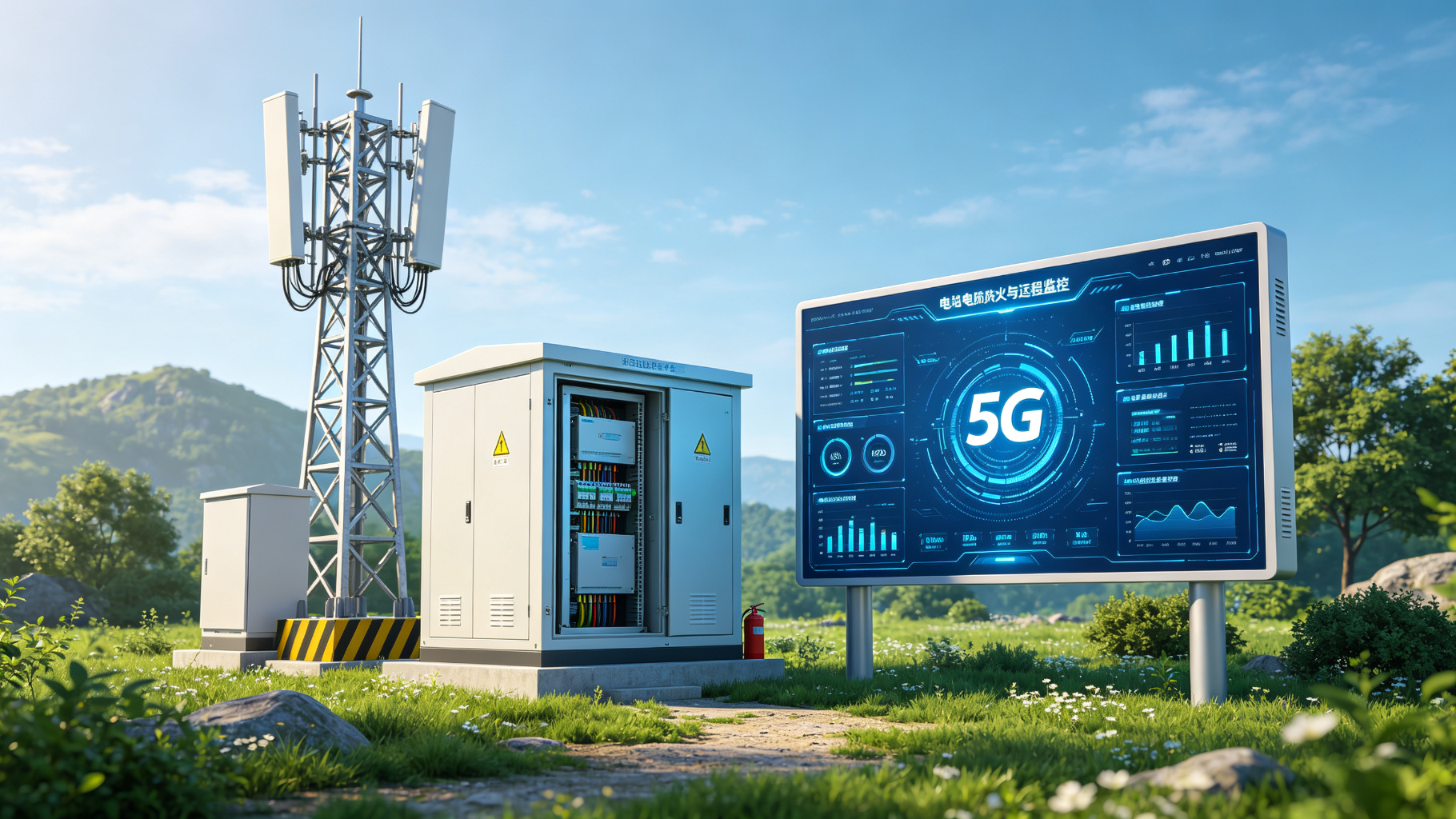 5G基站电气防火与远程监控